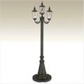 Patio Living Cambridge 00440 Four Lantern Patio Lamp Park Style LL-00440